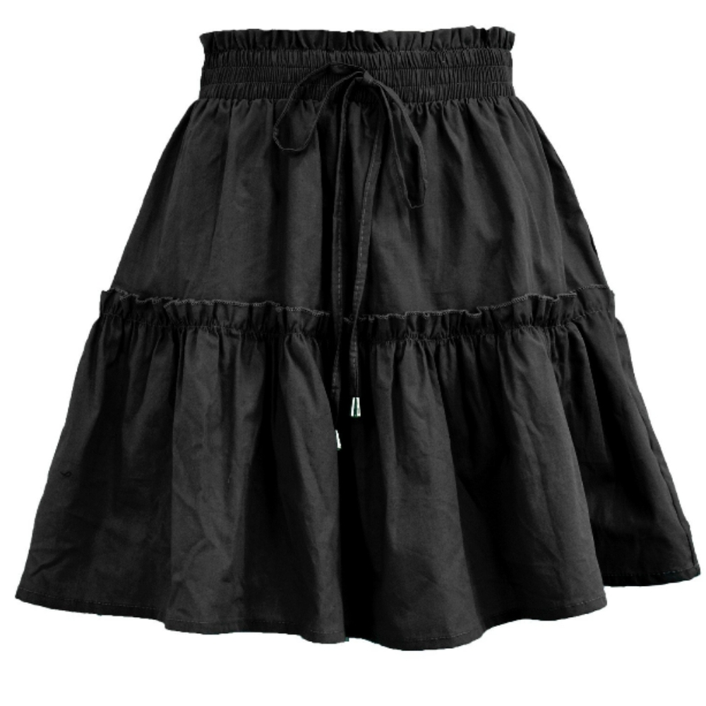 Linen Layered Skirt